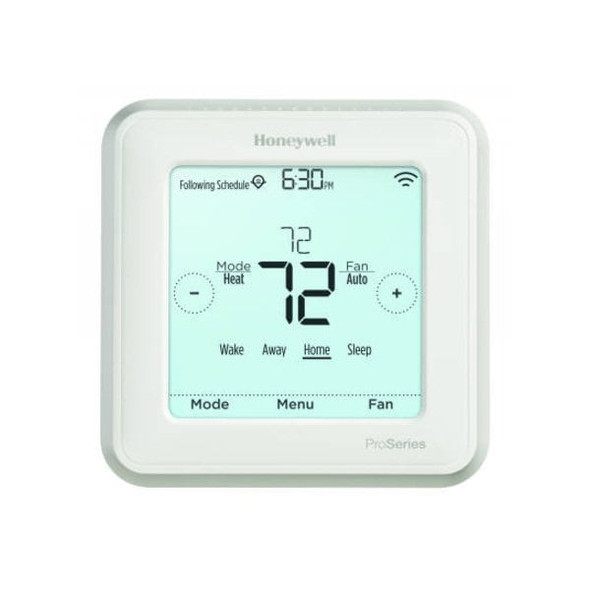 Programmable Thermostat, 7, 5-2, 5-1-1 Programs, 2 H, 2 C, Wall Mount, Hardwired, 20/30VAC