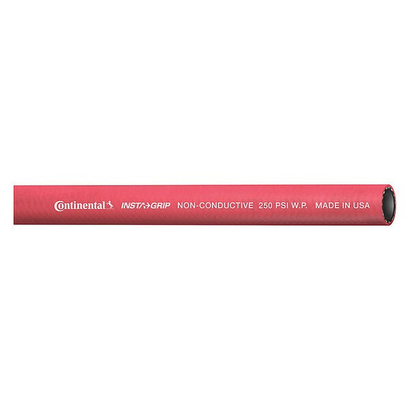 Continental Air Hose,3/8" ID x 100 ft.,Red IGRD03825-100-G