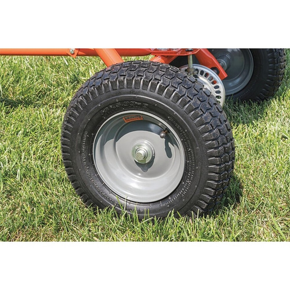185 lbs Cap Broadcast Tow Behind Spreader For Fertilizer, Grass Seed & Ice Melt  45-0547