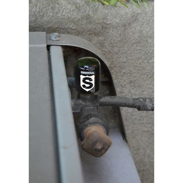 Jb Industries Refrigerant Cap Locks,1/4 in.,PK4 SHLD-U4