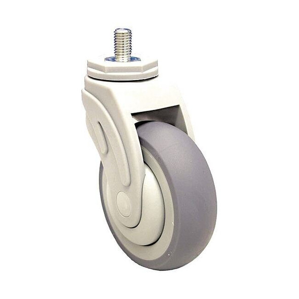 Manufacturer Varies Stem Caster,4"dia,Polyolefin,190lb P17S-RP040K-ST85