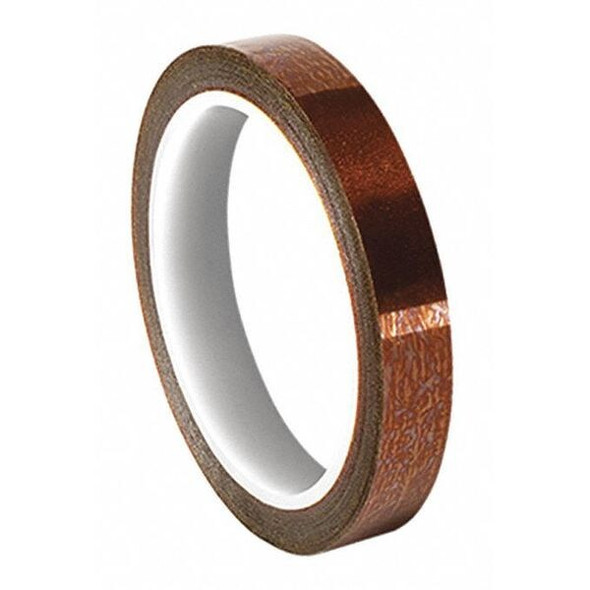 3m ElectricalTape,Polyimide,Ambr,36ydL,1inW 1205