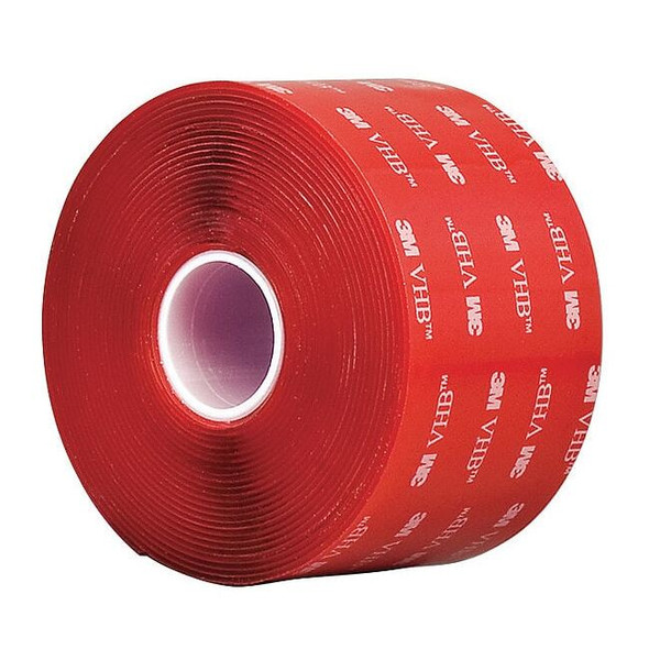 3m Foam Tape, Transparent, 5 yd L, 2 in W 4910