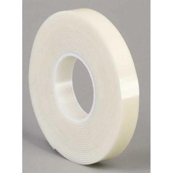 Double-Sided Foam Tape, 3/4 in W, 5 yd L, 1/16 in, Acrylic Foam, Double-Sided