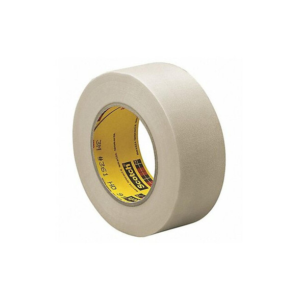 3m Cloth Tape, White, 60 yd L, 1/2 in W 361 3m Cloth Tape, White, 60 yd L, 1/2 in W 361
