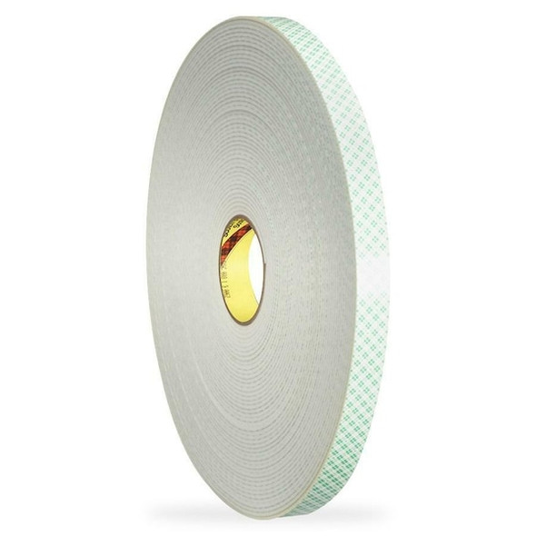 3m Foam Tape, Tan, 5 yd L, 3/4 in W 4008