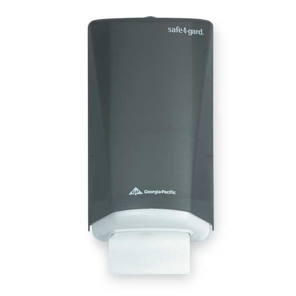 Georgia-Pacific Door Tissue Dispenser,Plastic,Smoke 59506