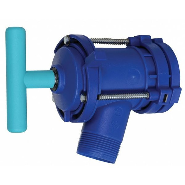 Manufacturer Varies Drum Tap,FRP,Blue,NPT TAP-3