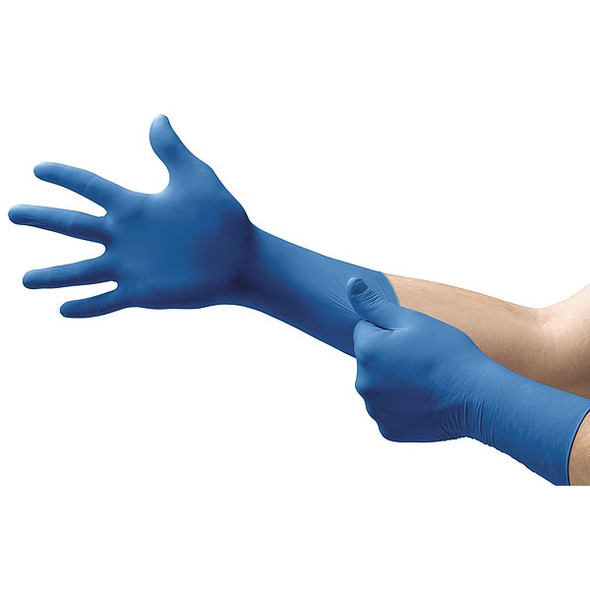 Ansell Disposable Gloves,Nitrile,XL,PK100 USE-880-XL Ansell Disposable Gloves,Nitrile,XL,PK100 USE-880-XL