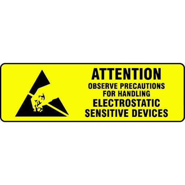 Accuform Label,5/8 in,Paper, PK 500 MPC317