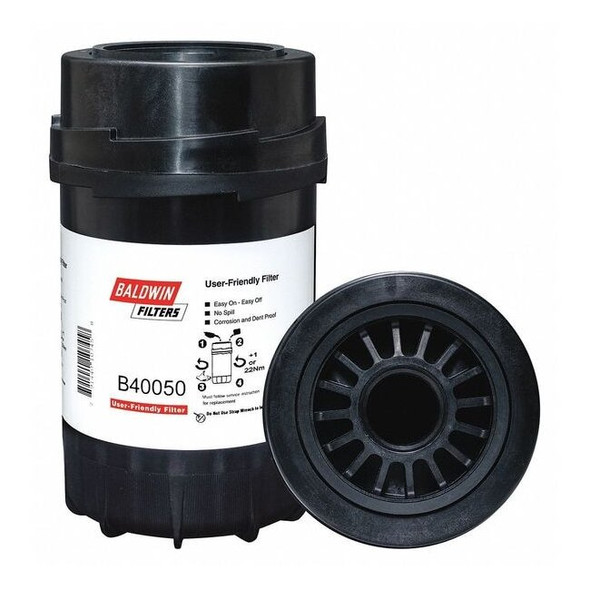 Baldwin Filters Hydraulic Filter,Spin-On Design,4" O.D. B40050