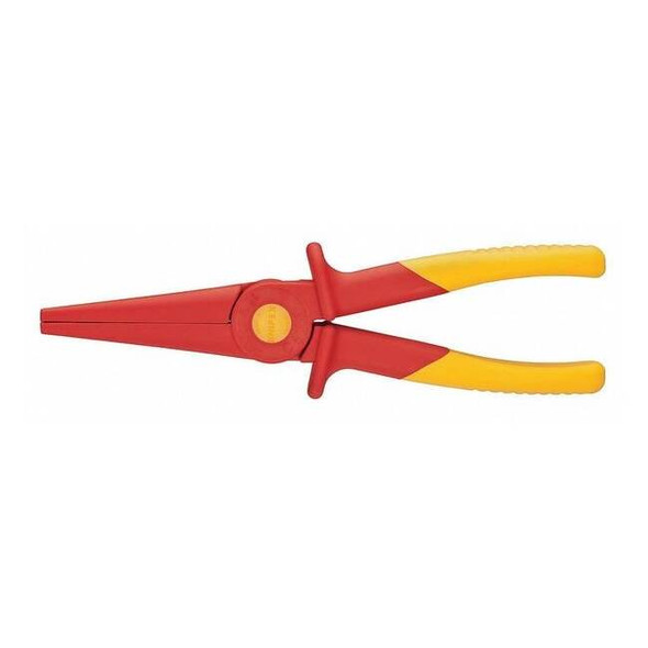 Knipex 8 21/32 in Needle Nose Plier Dipped Handle 98 62 02