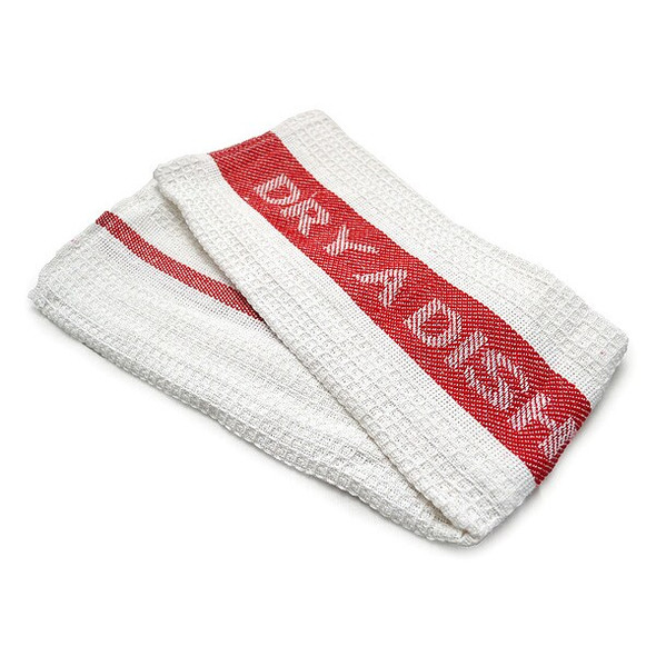 R & R Textile Kitchen Towel,17x27 In,Jacquard,PK12 41700