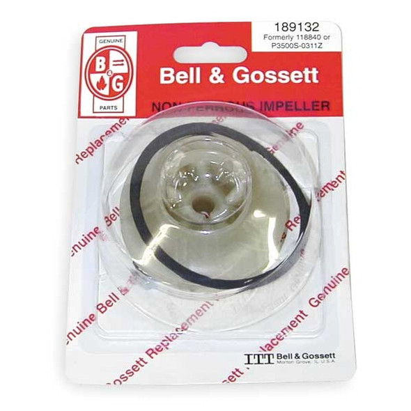 Bell & Gossett Impeller, For 4RD16, 5JPD9 189132LF