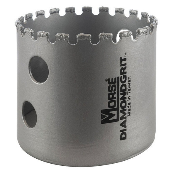Morse Hole Saw,Diameter:2",Diamond Grit DG32C