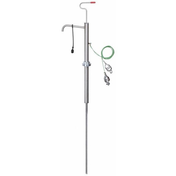 Dayton Hand Operated Drum Pump,Piston,316 SS 32ZN70