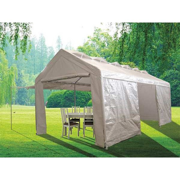 Manufacturer Varies Heavy Duty Shelter,20 ft. L x 10 ft. W 31EW43