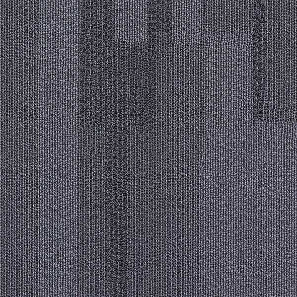 Manufacturer Varies Carpet Tile,19 11/16 in W,Dark Gray 31HL84