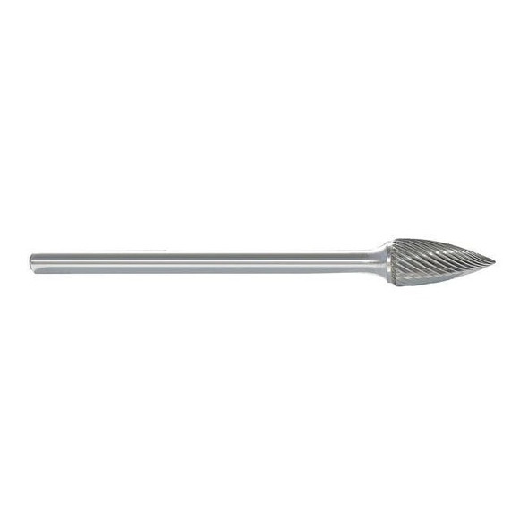 Manufacturer Varies Carbide Bur,Flame,5/16 In,1/4 Shank 310-002629