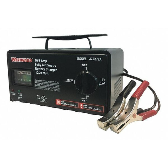 Benchtop Battery Charger, Charging, Maintaining, For Batt. Volt.: 12