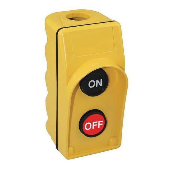 Dayton PendantControlStation,2Buttons,1NO/1NC 20C807