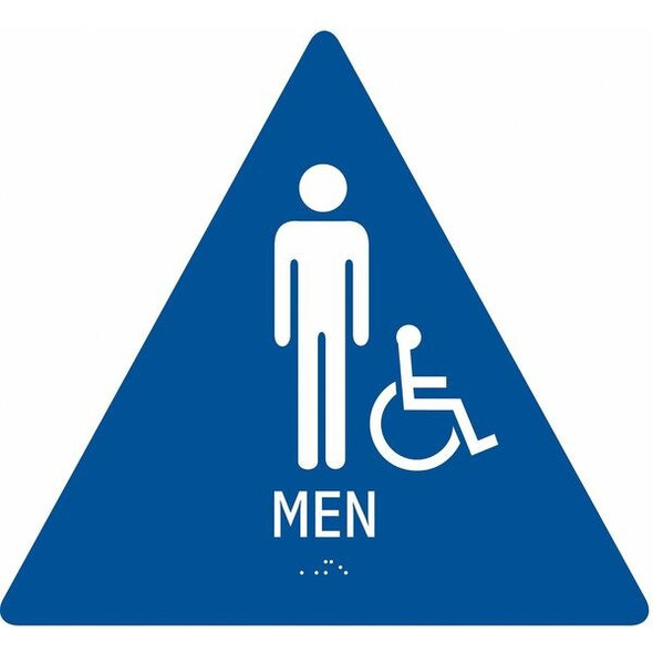 Condor ADA Braille Facility Sign,10x11in,Plstic 486G84