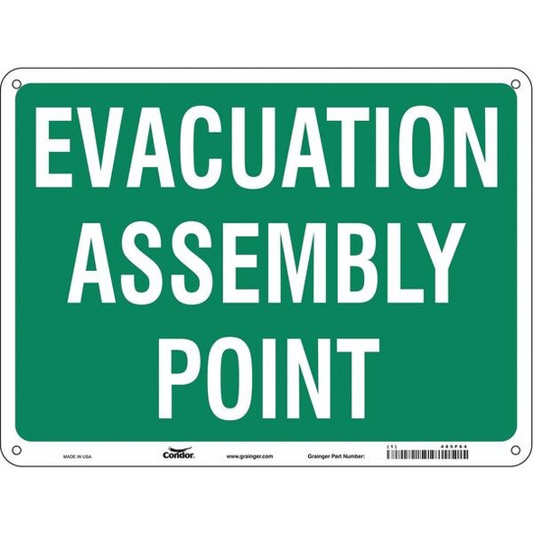 Condor Safety Sign,18 in x 24 in,Aluminum 485F64 Condor Safety Sign,18 in x 24 in,Aluminum 485F64