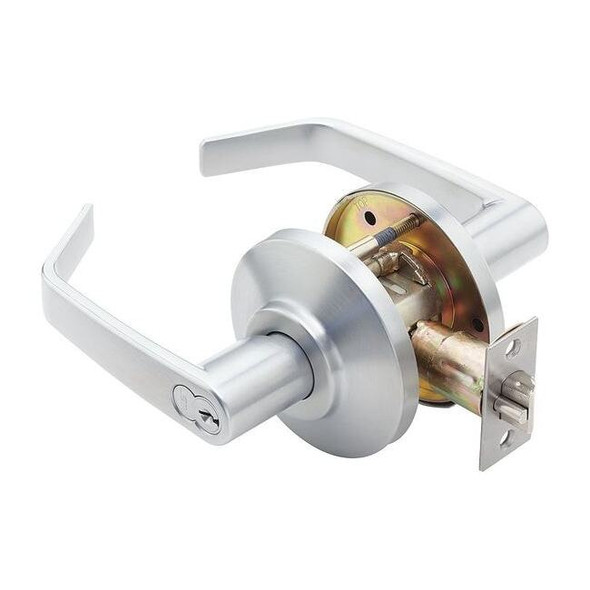 Best Lever Lockset, Mechanical, Entrance, Grd. 1 7KC37AB15DSTK626