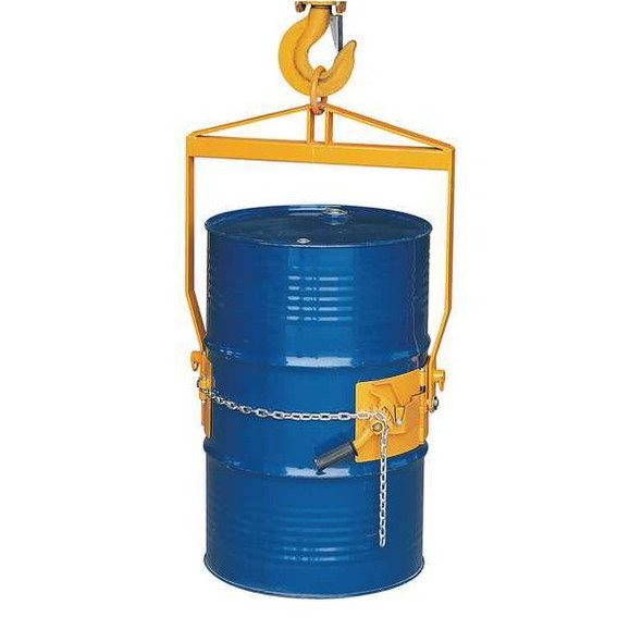 Dayton Vertical Drum Lifter/Dispenser,Ylw,Steel 21VG37 Dayton Vertical Drum Lifter/Dispenser,Ylw,Steel 21VG37