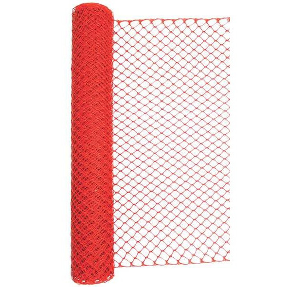 Manufacturer Varies Barrier Fence, 4ft. H, 50 ft. L, Orange 33L955