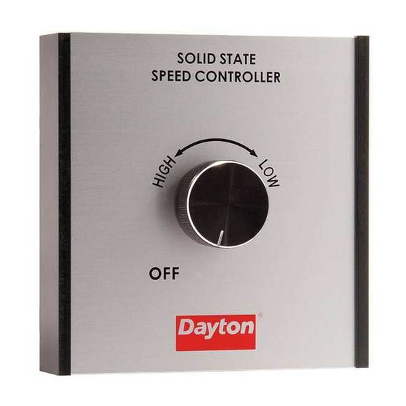 Dayton Speed Control, 115V AC, 10 A, Dial 48C173