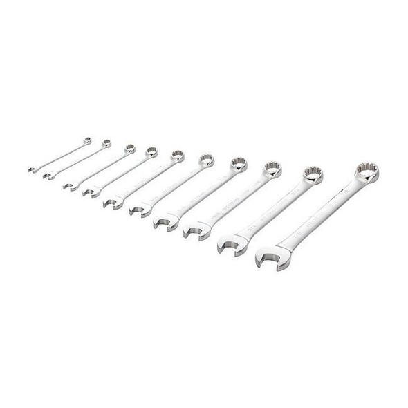 Westward Universal Wrench Set,SAE,12 Pt,10 Pc 33M573