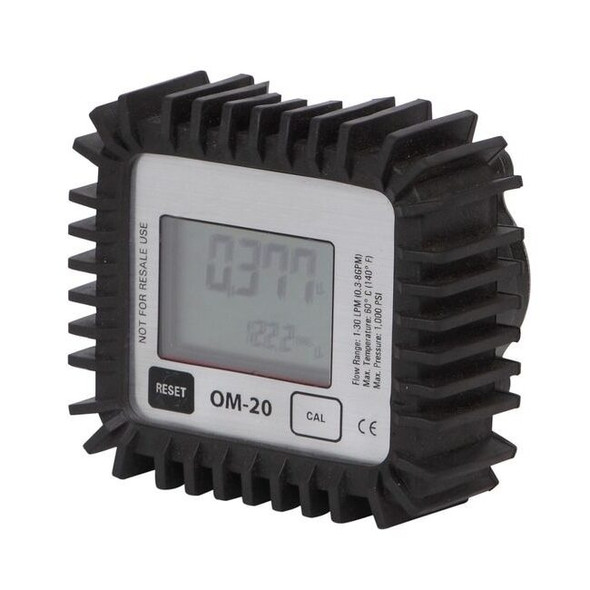 Westward Digital Oil Meter, 0.30 to 8 GPM 15F217