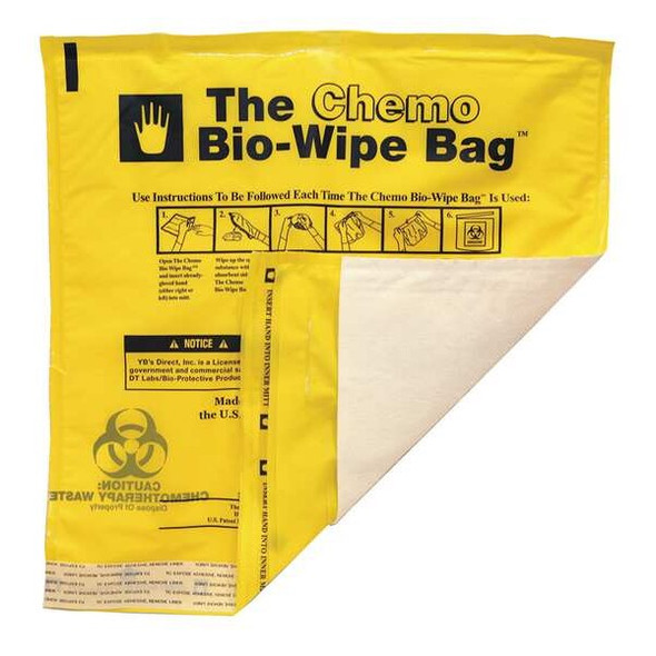 Manufacturer Varies Chemo Waste Bags,1 gal.,Yellow,PK25 3LCX2