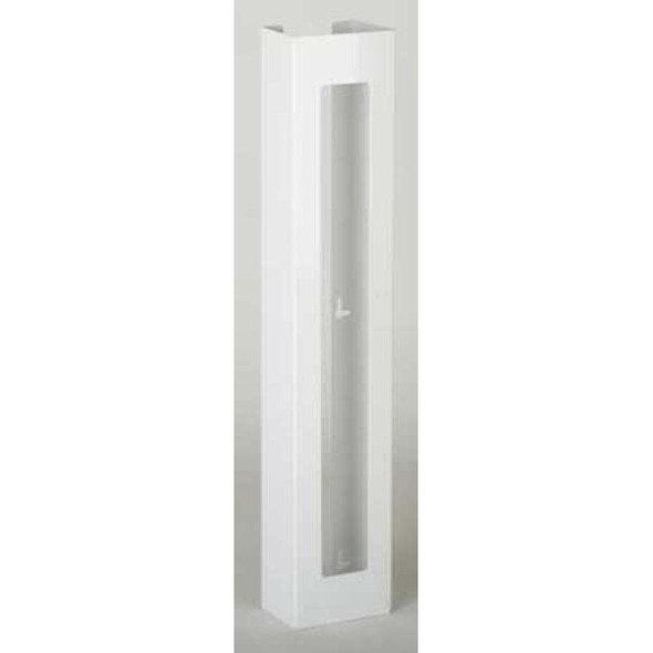 Glove Dispenser, Steel, Holds (3) Boxes ,White ,30"H x '5-1/2"W x  3-3/4"D