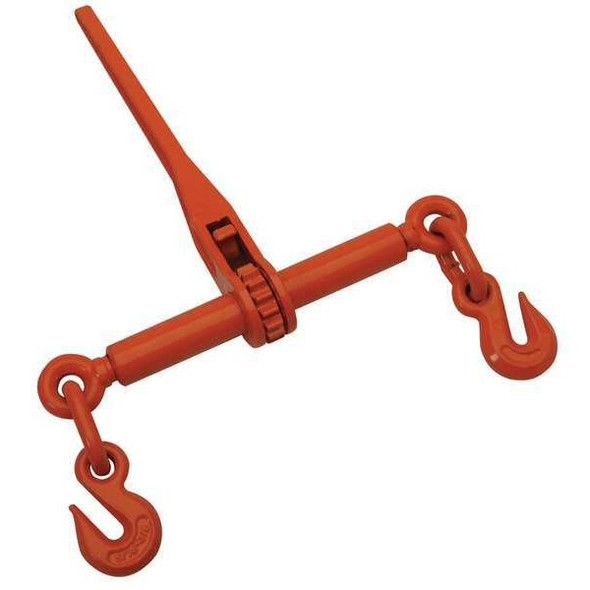 Kinedyne Load Binder,5,400 lb,Grab-Hook,Orange 10035GRA
