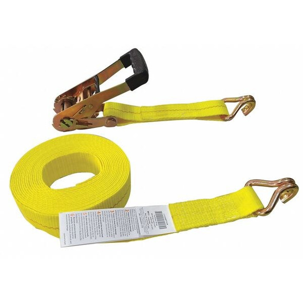 Manufacturer Varies Tie Down Strap,Wire-Hook,Yellow 55ET77