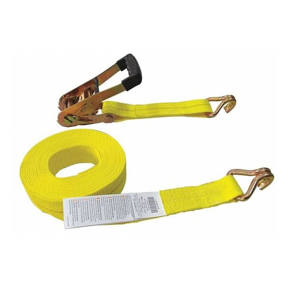 Manufacturer Varies Tie Down Strap,Wire-Hook,Yellow 55ET77
