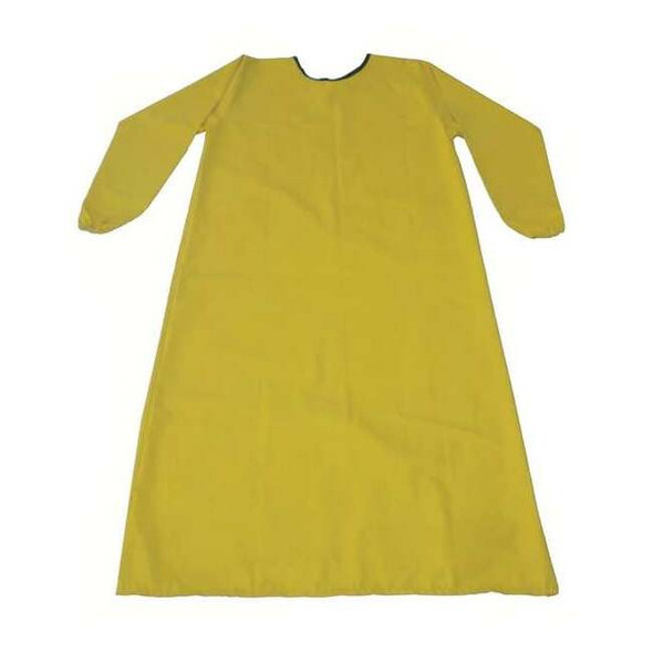 Condor Apron, PVC, Serged, 11 mil, 46 1/2 in, Yellow, M 11G030