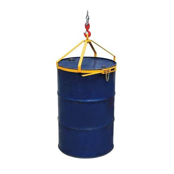 Dayton Economy Drum Lifter,Ylw,Vertical,Steel 12R542