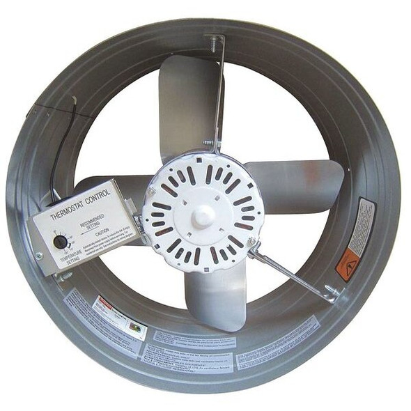 Dayton 1650 CFM Gable Mount Attic Fan, 120V 10W194