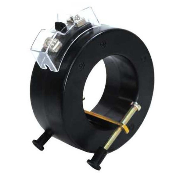 Solid Core Current Transformer, 0 to 50A, 0 to 5A, 3 ft 7 in 16 AWG Leads