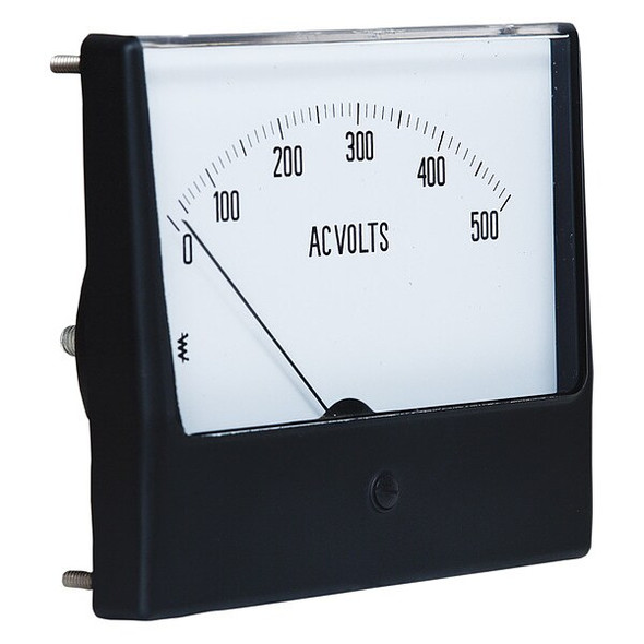 Manufacturer Varies Analog Panel Meter,AC Percent Load 12G413