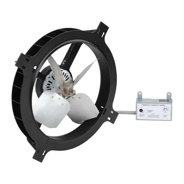 Dayton 1380 CFM Gable Mount Attic Fan, 120V 10W196