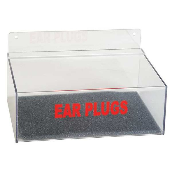 Reusable Ear Plugs with Dispenser, Wall Mount, Capacity: 100 Pairs