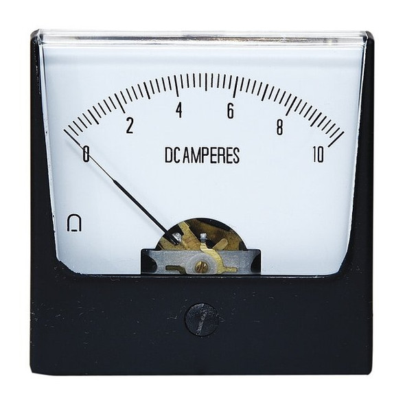 Manufacturer Varies Analog Panel Meter,DC Current,0-10 DC A 12G417