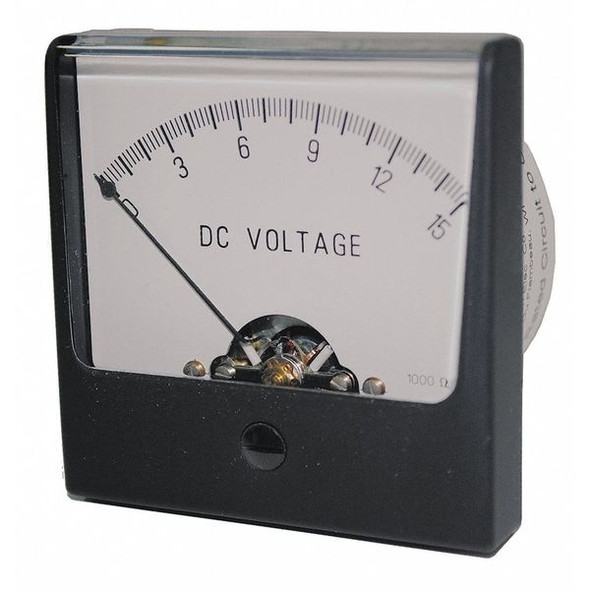 Manufacturer Varies Analog Panel Meter,DC Voltage,0-30 DC V 12G439