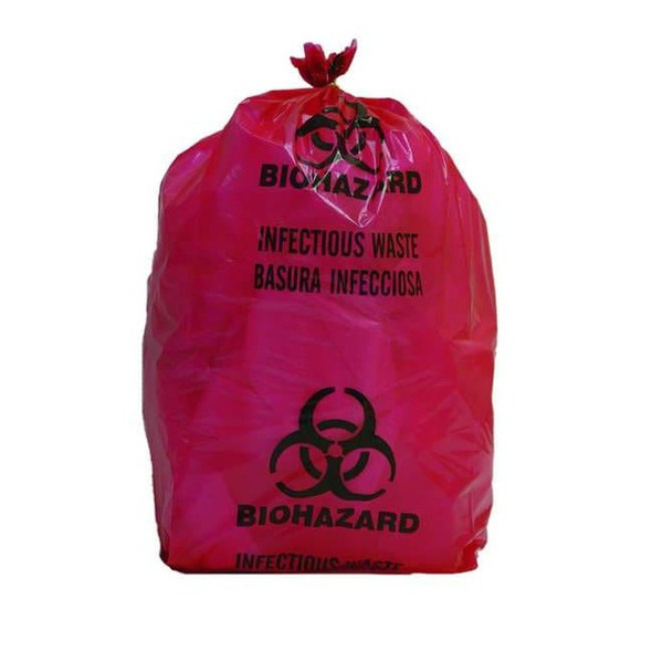 Manufacturer Varies Biohazard Bag, Red, 5 gal., PK200 3UAF4