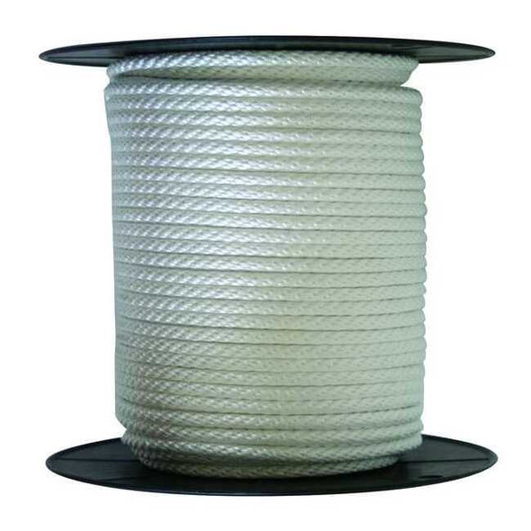 Manufacturer Varies Rope,Nylon,Braided,3/8 In. dia.,200 ft L 12U279