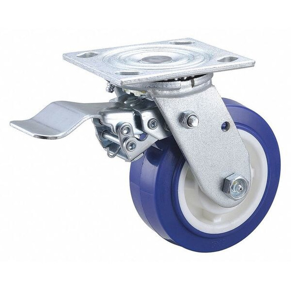Manufacturer Varies NSF-Listed Plate Caster,750 lb. Load Rating,Swivel 400K46